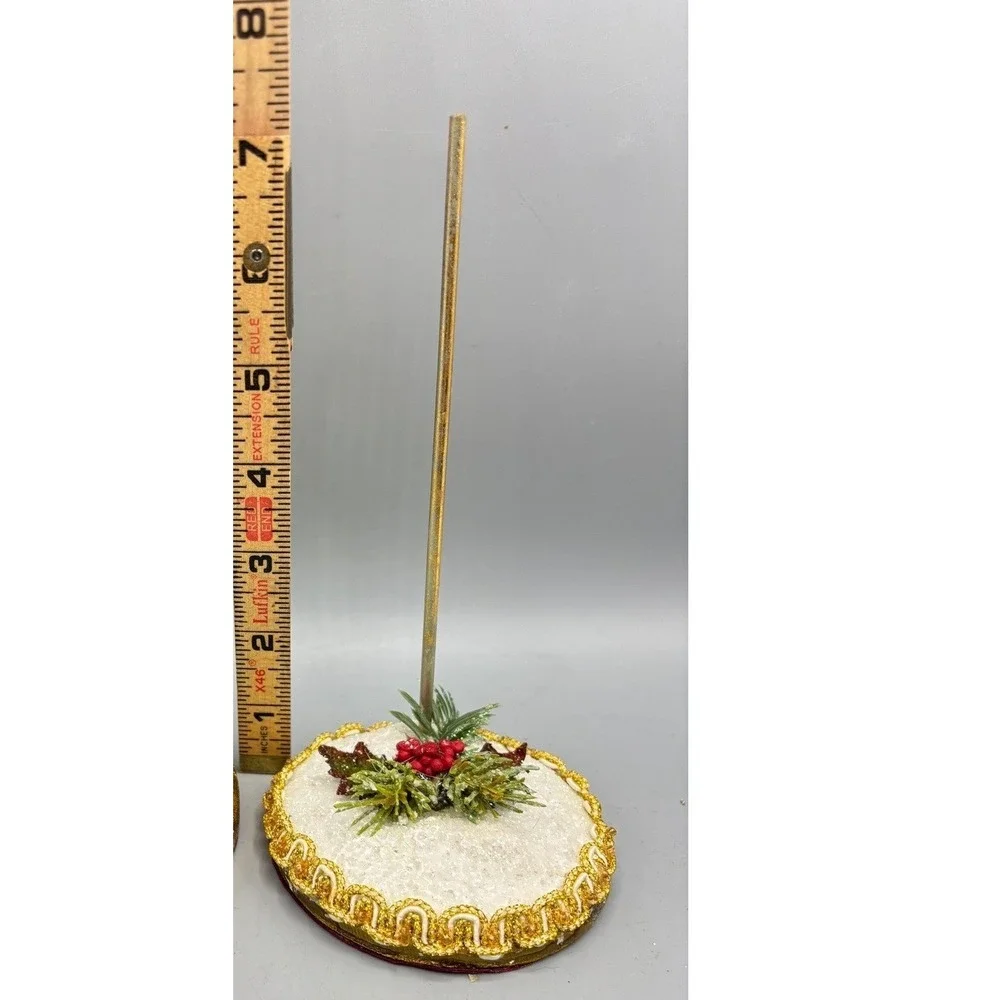 Mark Roberts Fairy Stand Christmas White Snow‎ Greenery